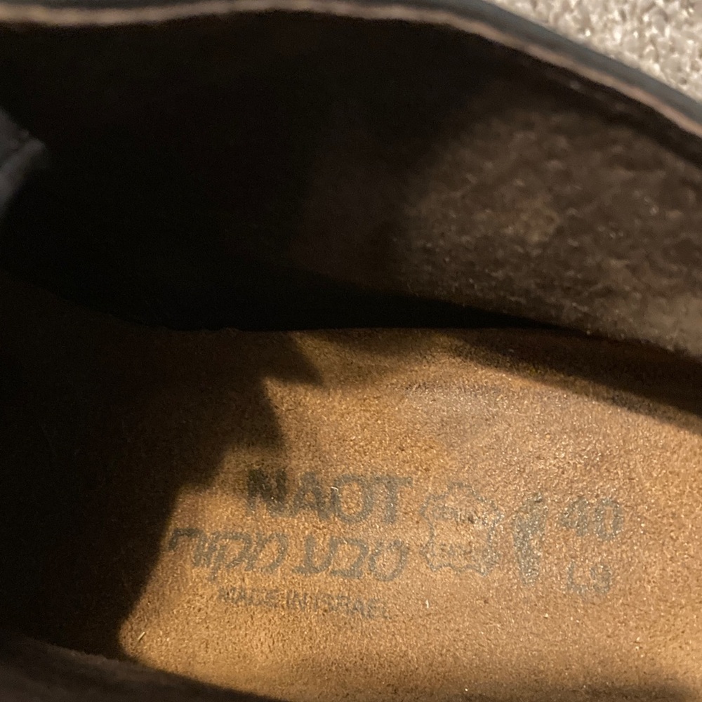 NAOT Black Chukka Boots - Picture 6 of 7